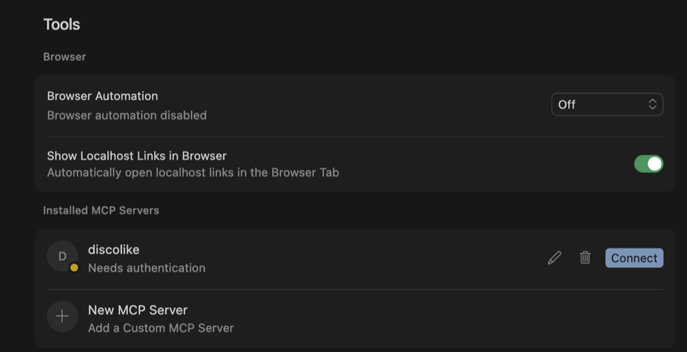 DiscoLike needs authentication